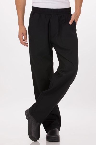 Pantalón Baggy Ajustado Negro