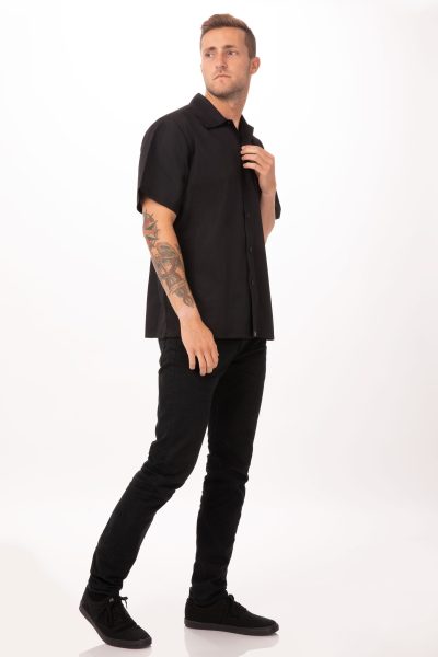 Camisa Cocinero Negra