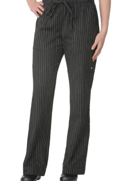 Pantalon rayado basico para dama