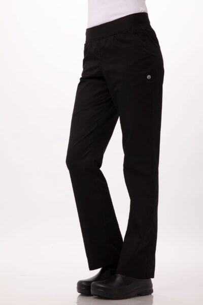 pantalón slim "negro" para dama